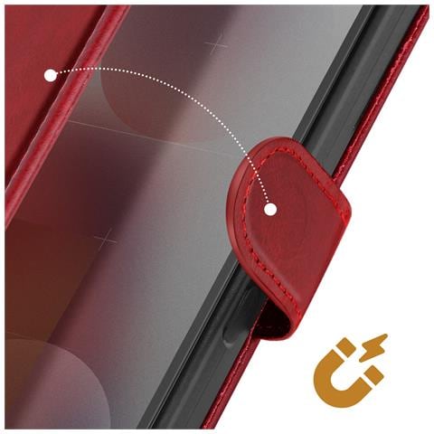 Custodia Nothing Phone 3a Pro Flip Cover Supporto Portafoglio - Foto 5