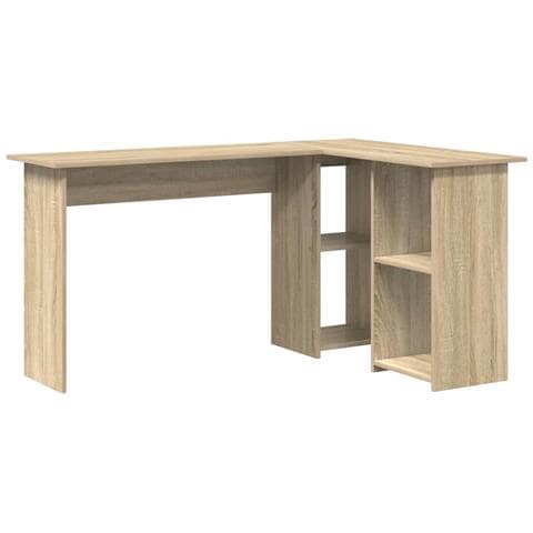 Scrivania computer in rovere di Sonoma rovere di Sonoma Truciolare - Foto 1