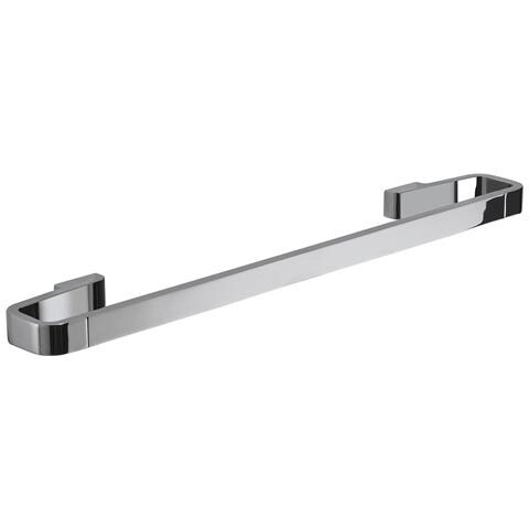 Portasalviette 45 Cm Da Muro In Ottone E Cromall A821-45 Serie Samoa Cromato - Foto 1