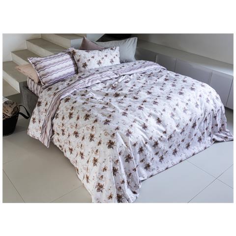 Trapunta Letto Doubleface Modello Les Uniques Dis. 2510 1 Piazza E Mezza Rosa 138 - Foto 1