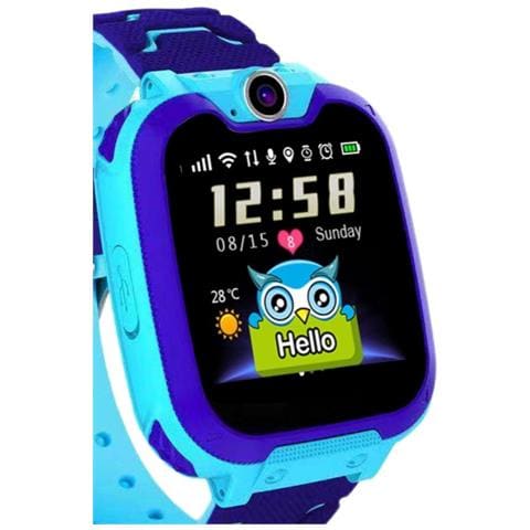Smartwatch Per Bambini Impermeabile Blu Con Gps E Funzione Sos - Foto 2