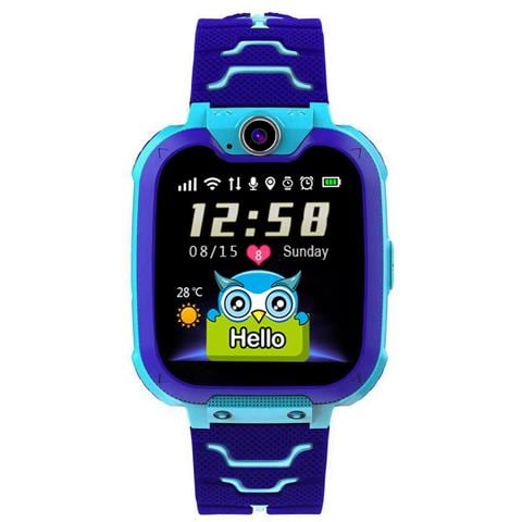Smartwatch Per Bambini Impermeabile Blu Con Gps E Funzione Sos - Foto 5