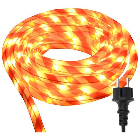 Luce a corda con 1200 LED Bianco caldo 50 m PVC - Foto 1