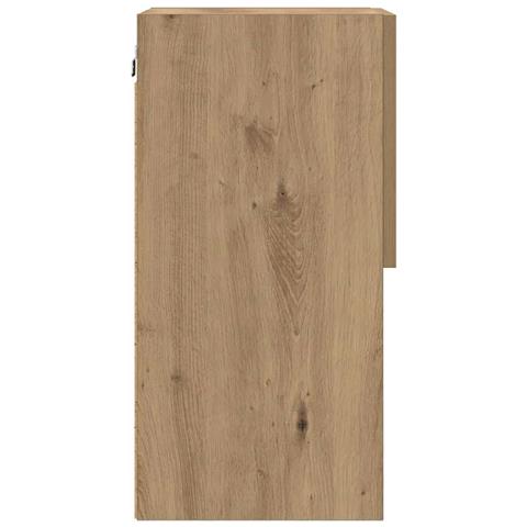 Mobiletti TV a parete 2 pcs Rovere artigianale - Foto 9