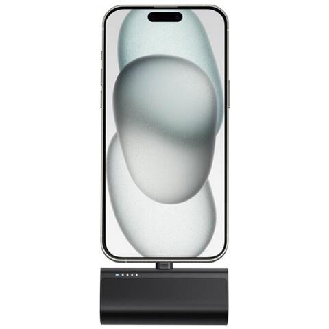 Blue Star Power Bank Batteria Emergenza Da 5000 Mah Con Connettore Lightinig Per Apple Iphone Ipad - Foto 2