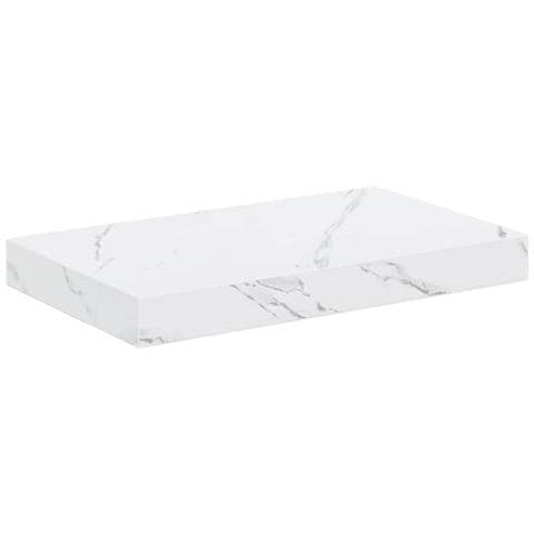 Scaffale da parete Marmo Bianco 40 x 23,5 x 4 cm - Foto 1