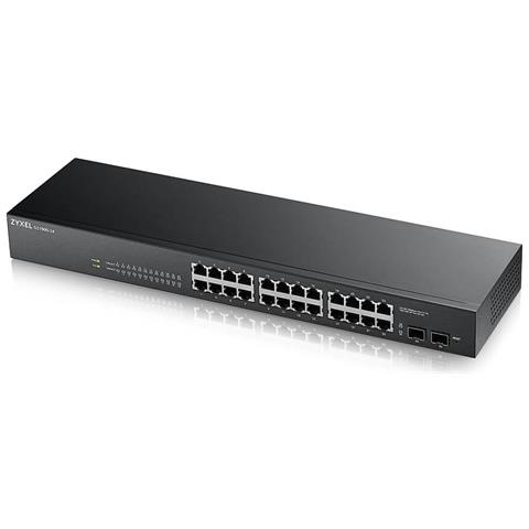 GS-1900-24 v2 Gestito L2 Gigabit Ethernet (10/100/1000) 1U Nero - Foto 3