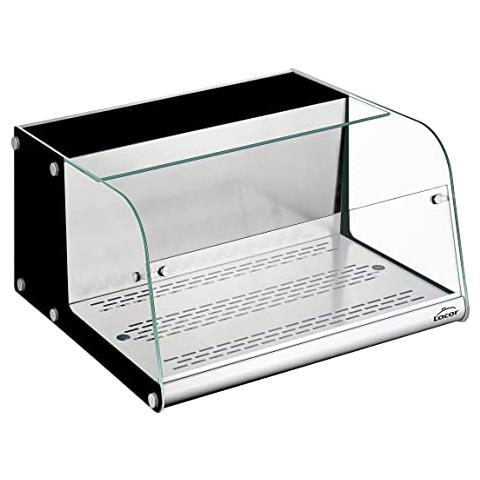 69607 - Vetrina refrigerata per alimenti, in vetro e acciaio inossidabile, - Foto 1