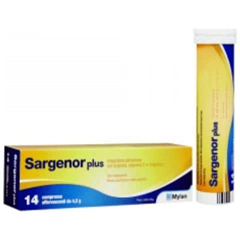 Sargenor Plus 14 Compresse Effervescenti da 4,5 g - Foto 1