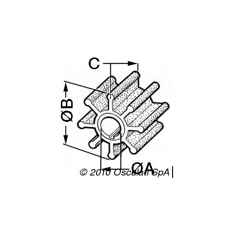 Girante JOHNSON 25/35 HP - Foto 1