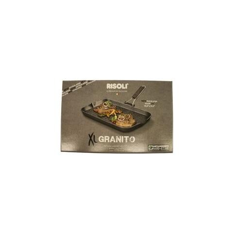 Bistecchiera Hardstone Xl cm 43X26 Manico Pieghevole - Foto 2