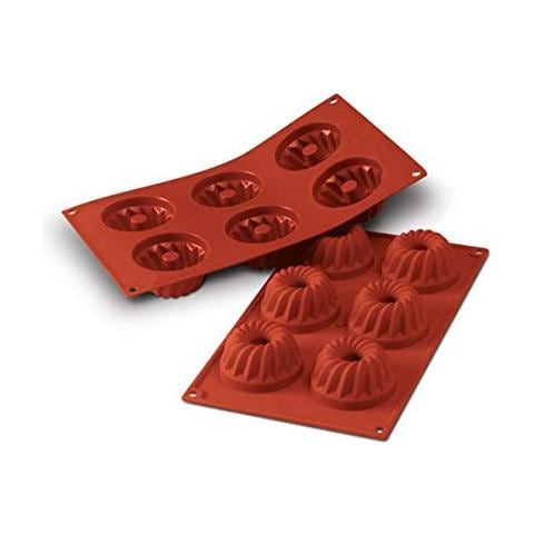 Stampo Silicone 6 Gugelhopf Ø70 H 36 Mm Sf058 - Foto 1