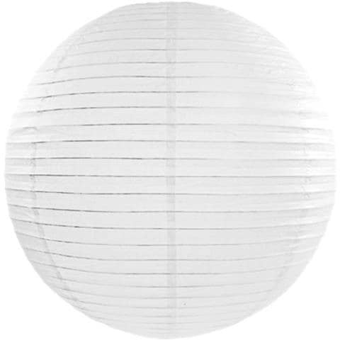 Lanterna Giapponese Bianca 35 Cm Taglia Unica - Foto 1