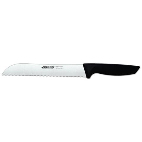 Serie Niza - Coltello Pane - Lama Acciaio Inossidabile Nitrum 200 Mm - Manico Polipropilene Colore Nero - Foto 1
