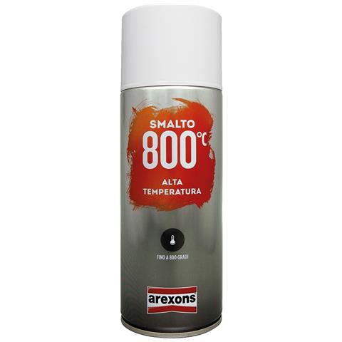 Smalto Spray Alta Temperatura - Ml. 400 - Alluminio - Foto 3