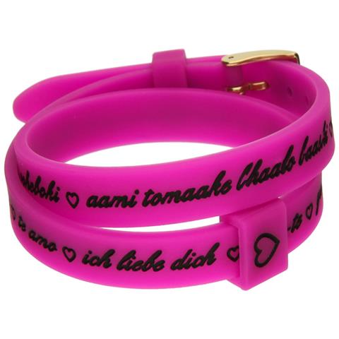Mod. I Love You Gold - Bracciale In Silicone / silicone Bracelet - Foto 1
