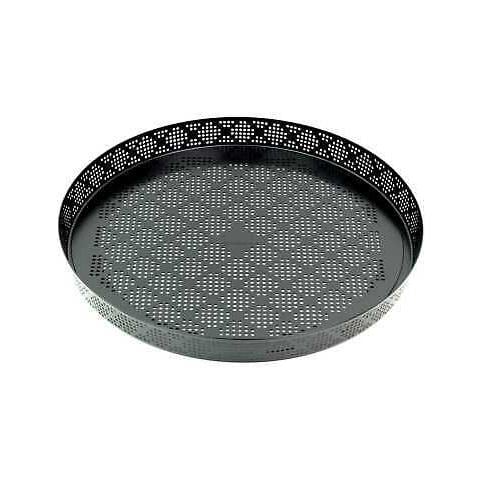 Stampo Per Quiche, Pizza, Crostata, In Acciaio Antiaderente Perforato Qualità Extra Made In Germany - Foto 1