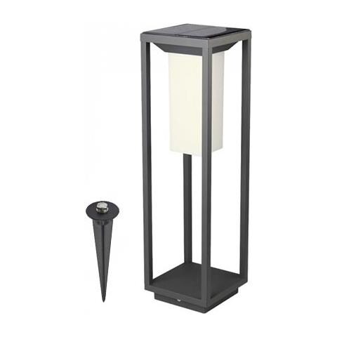 V-tac Pro Vt-66 Lampada Led 2w Da Terra Con Picchetto Autoalimentata Chip Samsung Pannello Solare E Sensore 3000k Ip65 - Sku 785 - Foto 1