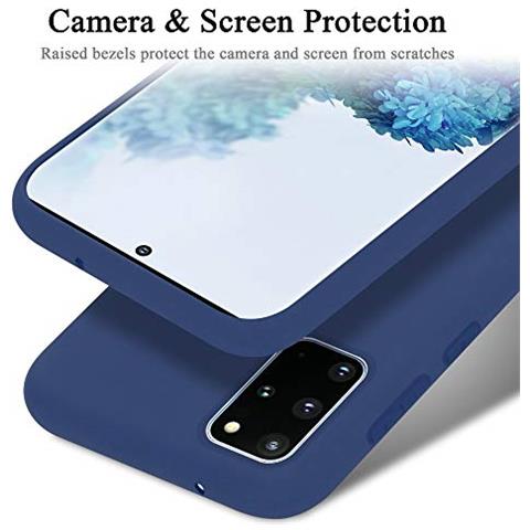 Custodia Compatibile Con Samsung Galaxy S20 Plus In Liquid Blu - Coperchio Protettivo In Silicone Tpu Flessibile - Foto 2