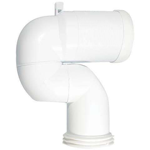 Curva Tecnica Per Vaso A Filo Muro Regolabile Da 16 A 20 Cm - Serie Quarzo - Foto 1