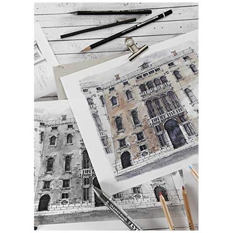 Canson C Un Disegno Grano 125gsm Leggero Carta Grana Fine Tessitura A3 Pad Tra Cui 30 Fogli - Foto 4