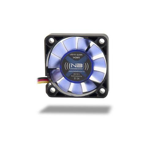 BlackSilentFan 40mm, Computer case, Ventilatore, Nero, WEEE, CE, 10/12, -10 - 65 °C - Foto 1