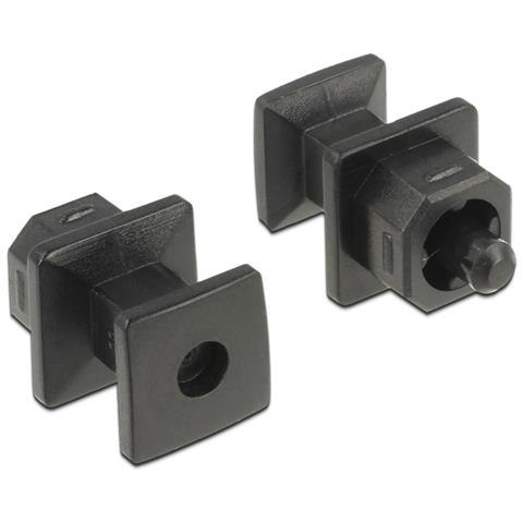 64023 Nero 10pezzo (i) copripresa elettrica - Foto 1