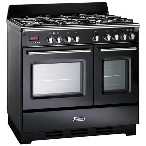 Cucina Elettrica MEM965TNNED 5 Fuochi a Gas 2 Forni Elettrici Classe A Dimensioni 90 x 60 cm Colore Nero Serie Mastercook - Foto 3