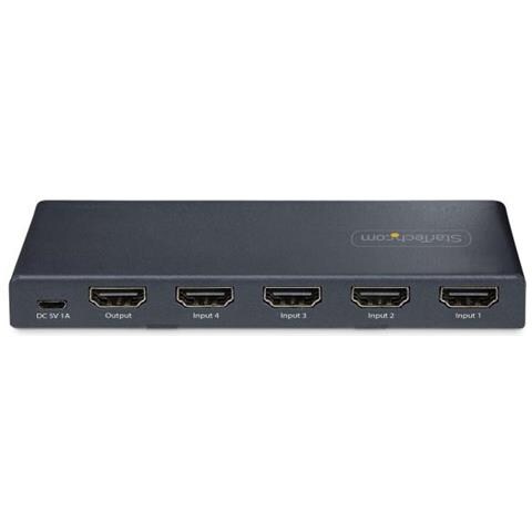Switch HDMI 8K a 4 porte - Switcher HDMI 2.1 4K 120Hz HDR10+, 8K 60Hz UHD, Commutatore HDMI 4 In 1 - Commutazione automatica /manuale delle sorgenti - Switch con alimentatore e telecomando inclusi - Foto 2