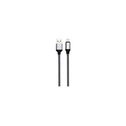 Md-u200 Cavo In Corda Da Usb-a Maschio A Lightning Maschio 10 W 1 Mt - Foto 1