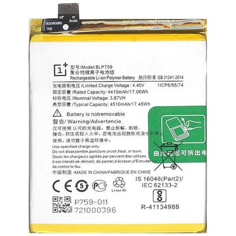Batteria Litio Integrata Originale Blp759 Bulk 4010 Mah Per Model 8 Pro - Foto 2