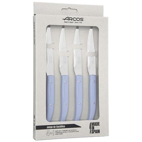 Set Di Coltelli Microperlati Blu Da 4 Pz. - Foto 1