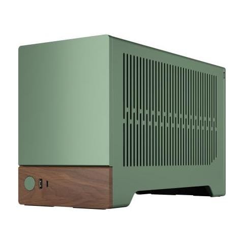 Case Small Tower SFF Mini-ITX 1 Porta USB 3.2 Gen 1 (3.1 Gen 1) di tipo A / 1 Porta USB Tipo C Colore Verde - Foto 6