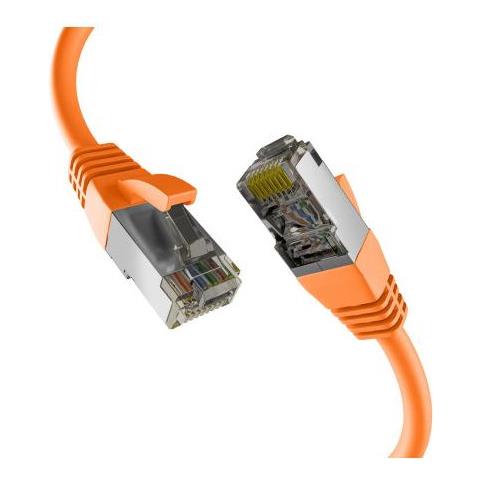 M-cab Ec020200282 Cavo Di Rete Arancione 3 M Cat8.1 S /ftp (s-stp) - Foto 1