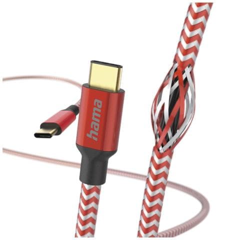 Reflective Usb Kabel 1,5 M Usb 2.0 Usb C Rot (00201560) - Foto 2
