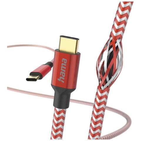 Reflective Usb Kabel 1,5 M Usb 2.0 Usb C Rot (00201560) - Foto 4