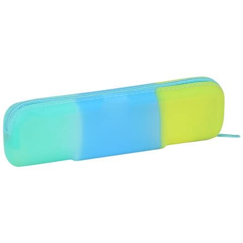 Astuccio Scuola Safta Azzurro Verde Giallo (20 X 5.5 X 2 Cm) - Foto 2