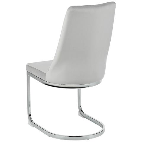 Set Di 2 Sedie Velluto Grigio Altoona - Foto 8