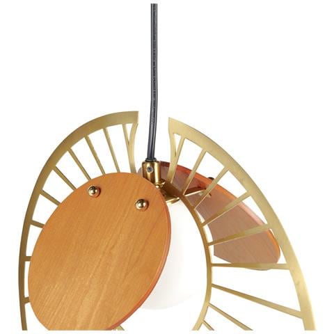 Lampadario Bargo Metallo Oro - Foto 2