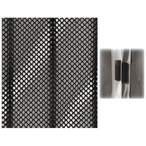 Zanzariera Stop Inset Magnetica Per Porte 2 Telo Con Velcro - Foto 2