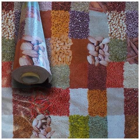 ***mega Stock*** Rotolo Da 20 Metri (h140cm) Di Tovaglia Pvc Telata Cerata Per Casa, Sagre, Pizzerie Cereali - Foto 1