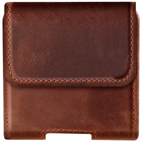 Custodia Cintura Universale Magnetica Per Telefoni Pieghevoli Pelle - Foto 5