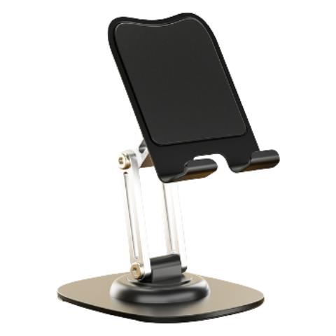 Supporto Per Telefono Da Tavolo Pieghevole Black - Foto 1