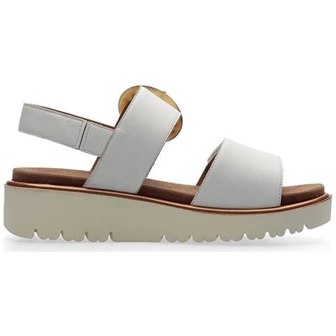 Bilbao Sandals Sandali Pelle Scarpe Donna Bianco Eu 38, 12-33505-04 - Foto 3
