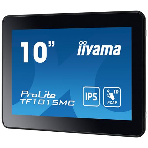 TF1015MC-B3 visualizzatore di messaggi Pannello piatto interattivo 25,6 cm (10.1") LED 500 cd /m² HD Nero Touch screen - Foto 2