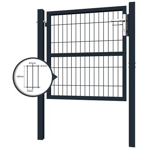 Cancello In Rete 1m Grigio Razo H.100cm - Foto 2