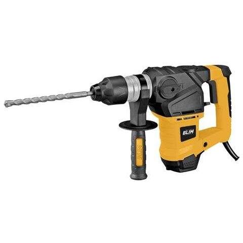 Martello Perforatore SDS-Plus 1500W 820 giri /min Potenza d’impatto 5,5 J 4 Giallo Nero - Foto 1