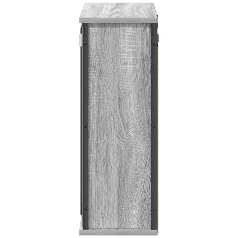 Pensile da Bagno con Specchio Grigio Sonoma 50x21x60 cm - Foto 2