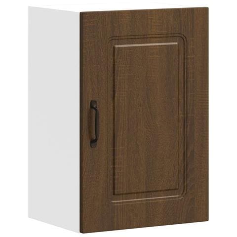 Pensile Da Cucina Kalmar Rovere Marrone In Legno Multistrato - Foto 2