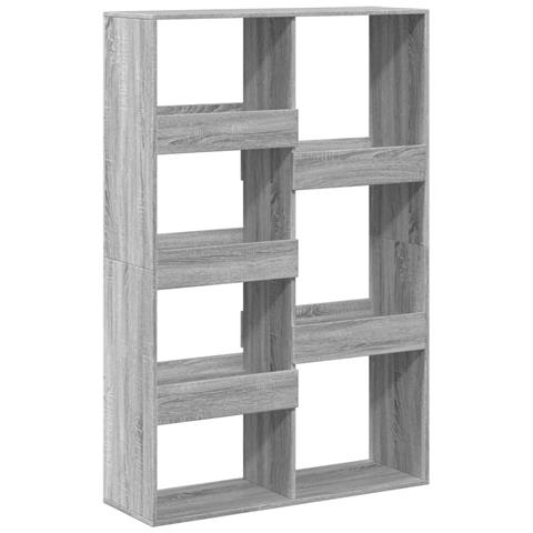 Libreria Grigio Sonoma 100x33x155,5 Cm In Legno Multistrato - Foto 2